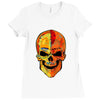 skull Ladies Fitted T-Shirt