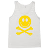 smiley pirate skull and crossbones Tank Top