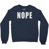 nope (2) Crewneck Sweatshirt