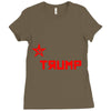cccp trump Ladies Fitted T-Shirt