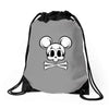 skull mickey 2 Drawstring Bags