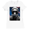 space momky Ladies Fitted T-Shirt