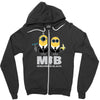 men in black Zipper Hoodie