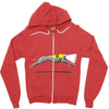 by a nose Zipper Hoodie