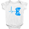 game heart beat Baby Bodysuit