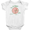 pizza math Baby Bodysuit