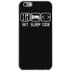 eat sleep code iPhone 6/6s Case