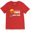 Trumpkin Make Halloween Great Again V-Neck Tee
