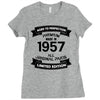 Premium Vintage 1957 Ladies Fitted T-Shirt