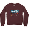 my upside down life Crewneck Sweatshirt