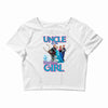 uncle of the birthday girl Crop Top