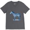caged V-Neck Tee
