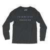 i'm more of an indoor kid Long Sleeve Shirts