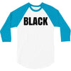 black 3/4 Sleeve Shirt