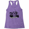 i hate people Racerback Tank