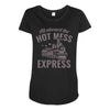 hot mess express Maternity Scoop Neck T-shirt