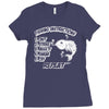 fishing instructions Ladies Fitted T-Shirt
