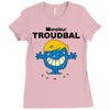 monsieur troudbal Ladies Fitted T-Shirt