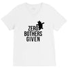 zero bothers given V-Neck Tee