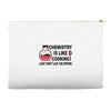 chemistry is like cooking Accessory Pouches
