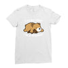 dreamer bear Ladies Fitted T-Shirt