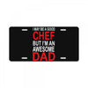 awesome chef dad License Plate