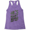 zombie right behind Racerback Tank