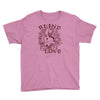 blind love fire heart Youth Tee