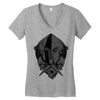 death of spartan Women's V-Neck T-Shirt