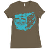 bluecheese Ladies Fitted T-Shirt