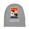 mythbusters cartoon t shirt d45 Baby Beanies