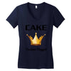 cake fashion nugget Women's V-Neck T-Shirt