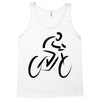 bike rider biker cyclist Tank Top