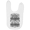 Real Kings Are Born On December 12 Baby Bibs