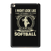 i might look like i'm playing softball iPad Mini 4