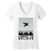 i want Women's V-Neck T-Shirt