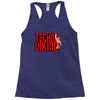 funny techno viking 3, ideal birthday present or gift Racerback Tank