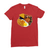funny full english breakfast, ideal gift or birthday present Ladies Fitted T-Shirt