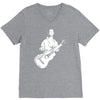 woody guthrie this machine kills fascists V-Neck Tee