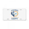 Fishing License Plate