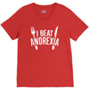 i beat anorexia V-Neck Tee