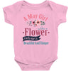 A May Girl Like A Flowers Baby Bodysuit