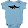 Auntie Shark Baby Bodysuit