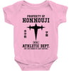 Property Of Honnouji Athletics Dept. Baby Onesie