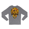 skull spartan Long Sleeve Shirts
