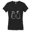 dove v's grenade banksy art Women's V-Neck T-Shirt