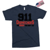 911 dispatcher heroes black logo Exclusive T-shirt