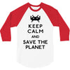 save the planet 3/4 Sleeve Shirt