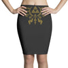 henna hylian symbol Pencil Skirts