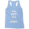 bow ties are cool Racerback Tank